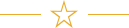 Golden star with lines on both end